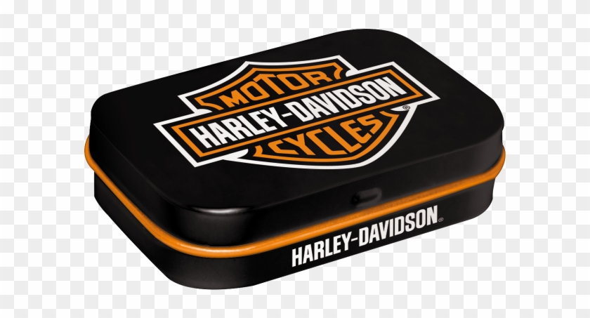 Nostalgic Art Tin Box & Mints Harley Davidson Logo - Nostalgic Art Official Harley Davidson Motorcycle Metal Clipart