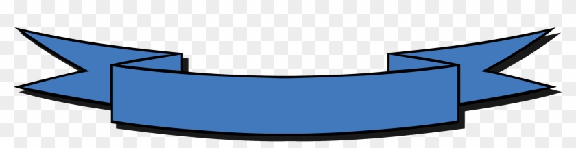 Free Banner Png - Blue Ribbon Banner Transparent Clipart #99864