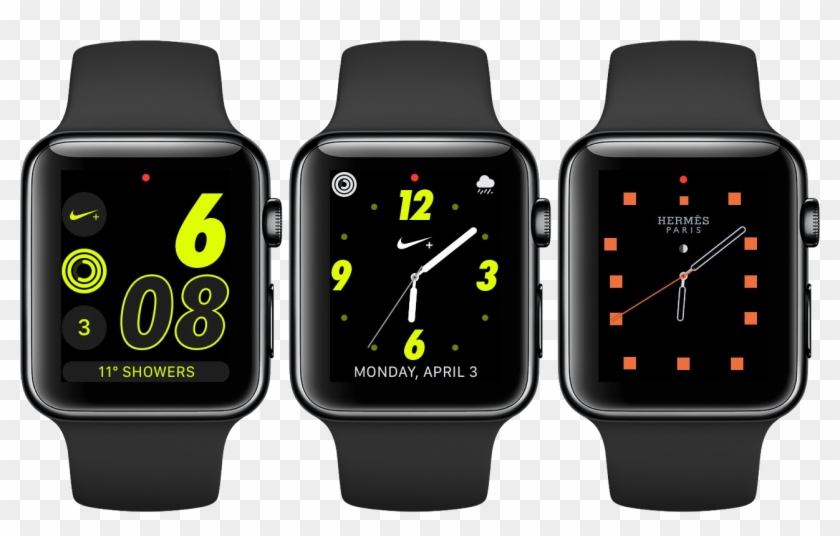 Apple Limits Some Of Their Watch Face Designs To Certain - Apple Watch Nike Faces Clipart #99948