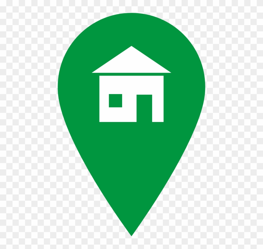 443 221 - Home Icon Google Maps Clipart #99969