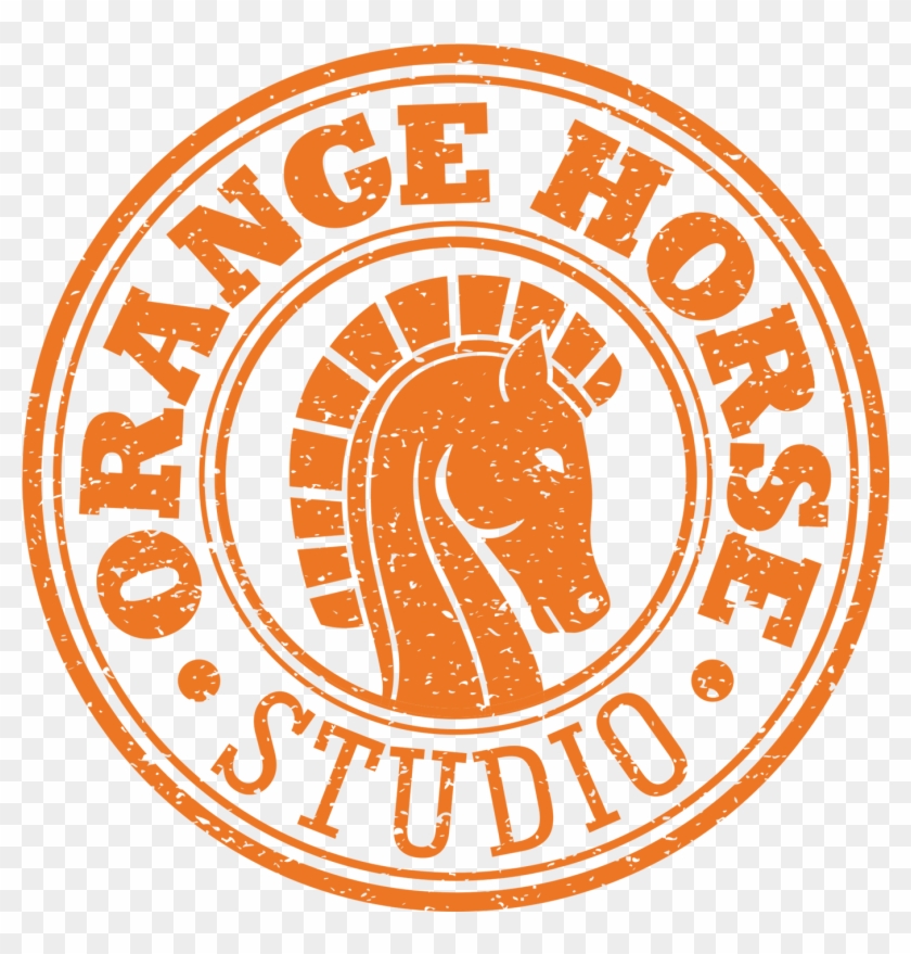 Orange Horse Studio - Circle Clipart #900037