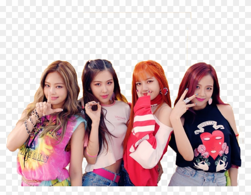 Blackpink Png - Black Pink As If It's Your Last Png Clipart #900334