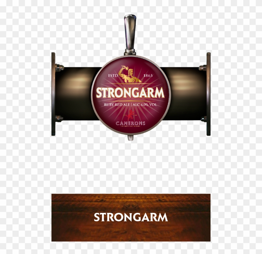 Strongarm - Pump Clip - Camerons Brewery - Poster - Png Download #900556