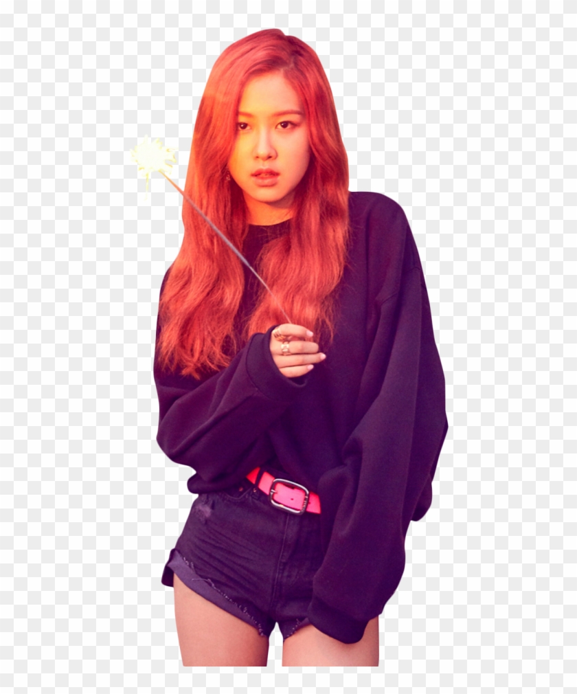 #blackpink #блэкпинк #rose #blackpink Rose #роуз #k-pop - Rose Black Pink Kpop Clipart #900608