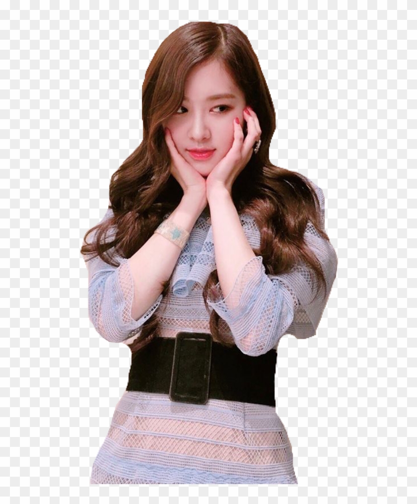 Png Blackpink Rosé Rose Kpopfreetoedit - Park Rose Blackpink Clipart #900611