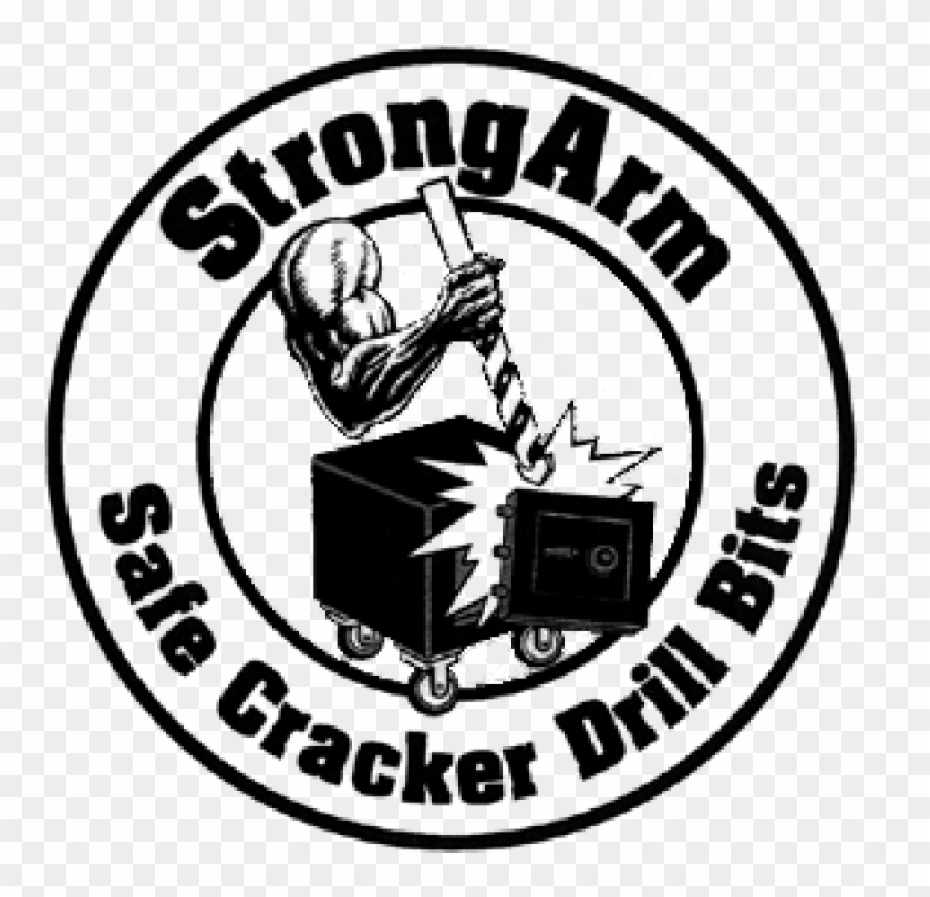 Carbide Tipped Drill Bit “strongarm” - Stress Management Logo Clipart
