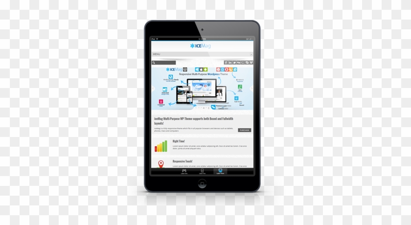 Black Ipad Mini - Iphone Clipart