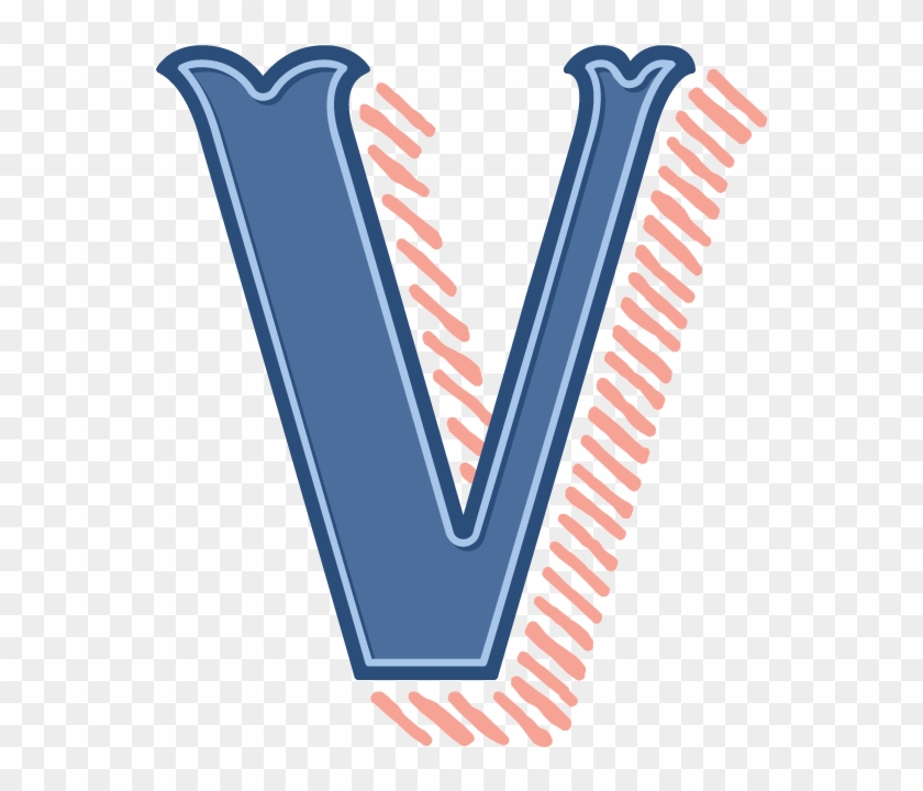 Drop Cap-v - Illustration Clipart