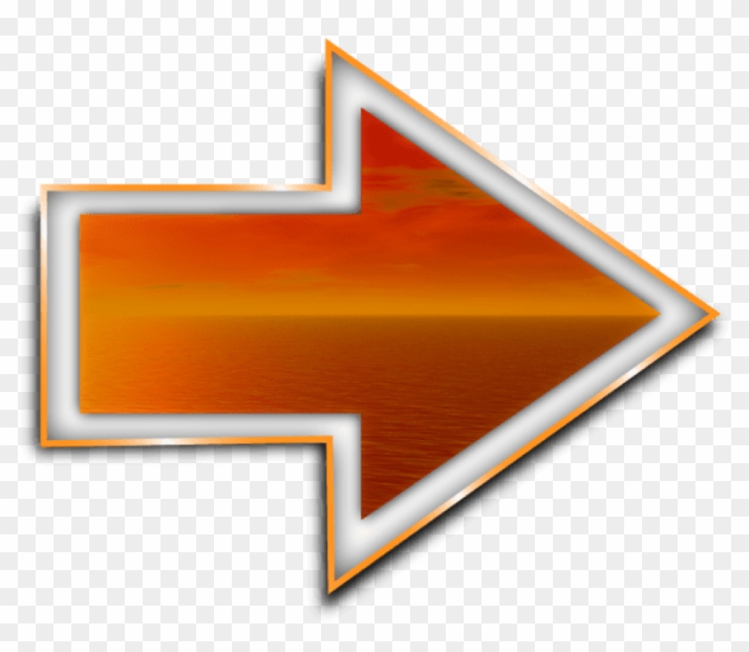 Free Png Download Arrow Png Images Background Png Images - Orange Arrow With Transparent Background Clipart