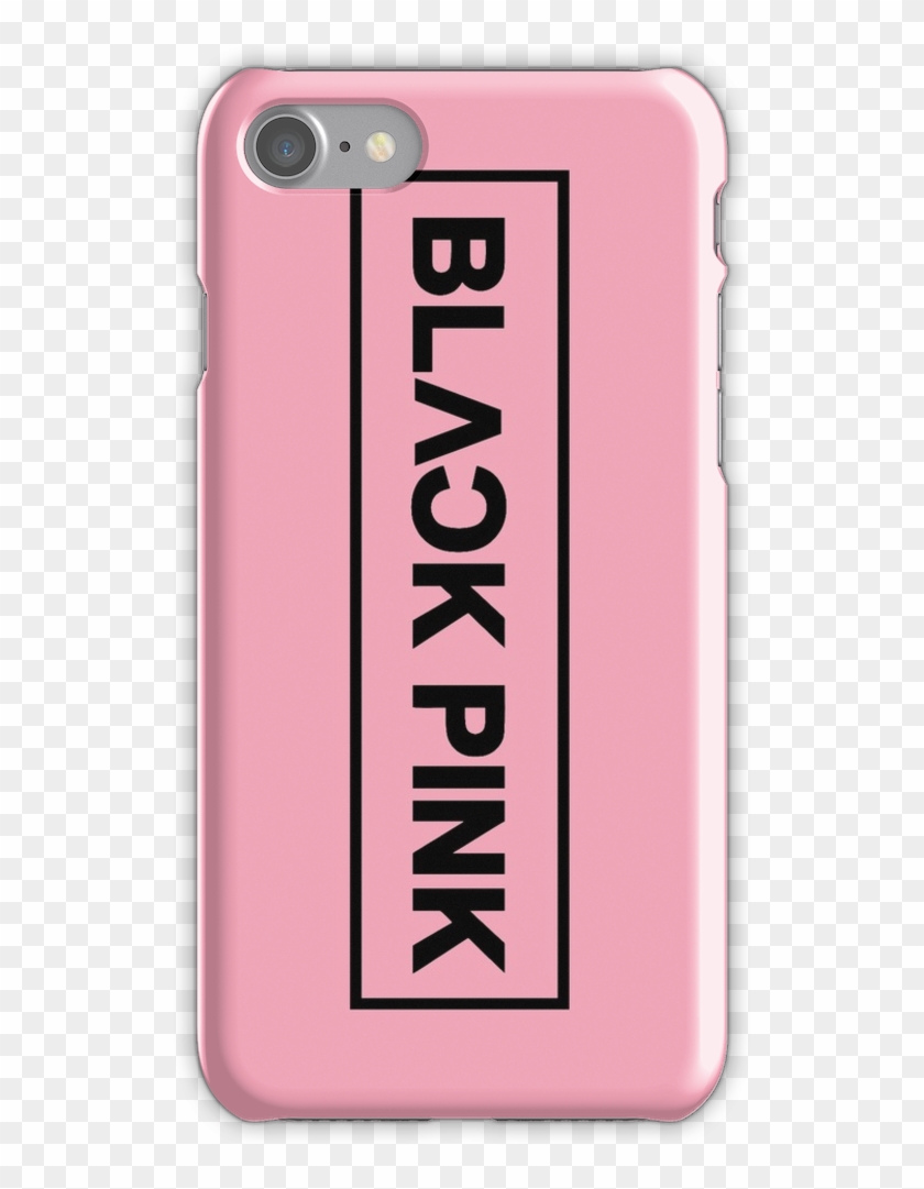 Blackpink Black Logo Iphone 7 Snap Case - Mobile Phone Case Clipart #901138