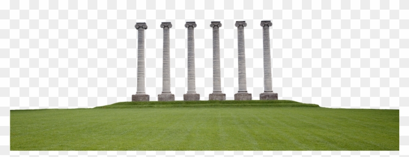 Columns, Pillars, Architecture, Ancient, Classical - Grass Clipart