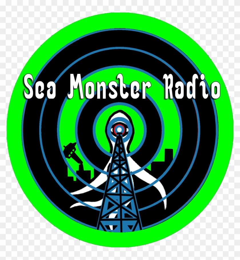 Sea Monster Radio Show - Circle Clipart