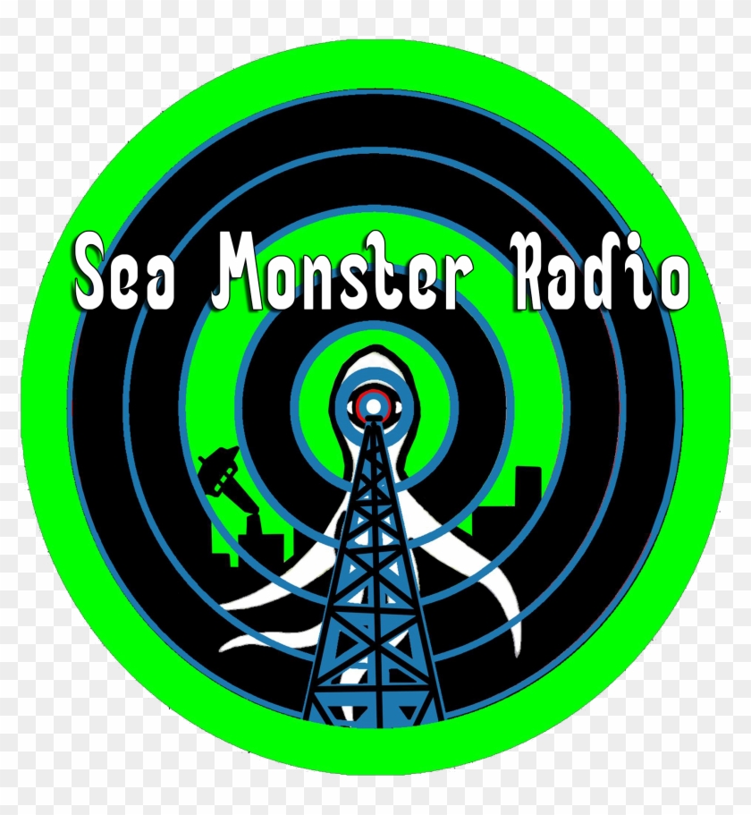 Sea Monster Radio Show - Circle Clipart #901646