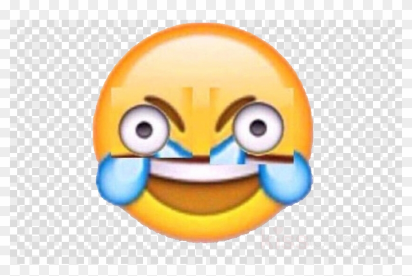 Discord Joy Emoji Clipart Face With Tears Of Joy Emoji - White Telegram Logo Png Transparent Png #902119