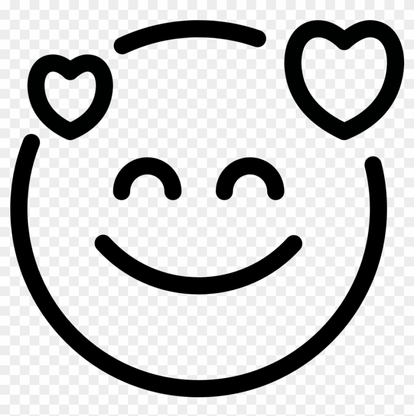 Emoji Loved Up Emoji Loved Up Emoji Loved Up - Smiley Clipart