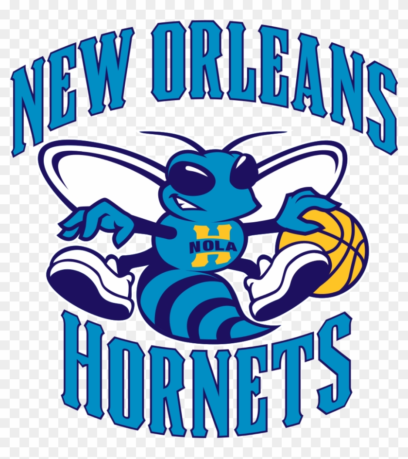 New Orleans Hornets Logo - New Orleans Hornets Logo Png Clipart #902260