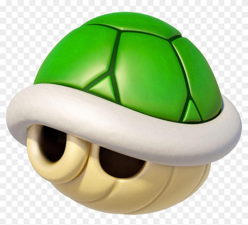 Blue Shell Mario Kart 8 - Mario Kart Green Shell Clipart