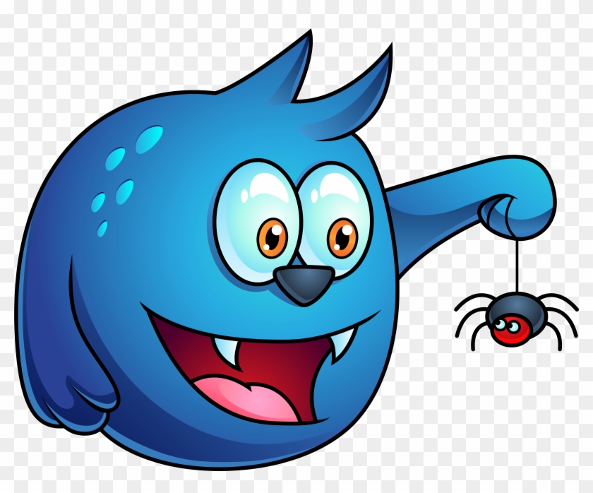 Clip Free Library Blue Halloween Image Gallery Yopriceville - Monster Png Transparent Png #902289