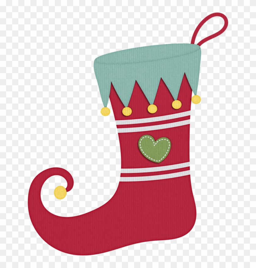 ‿✿⁀stockings‿✿⁀ Christmas Clipart, Views Album, Stockings, - Christmas Stocking - Png Download