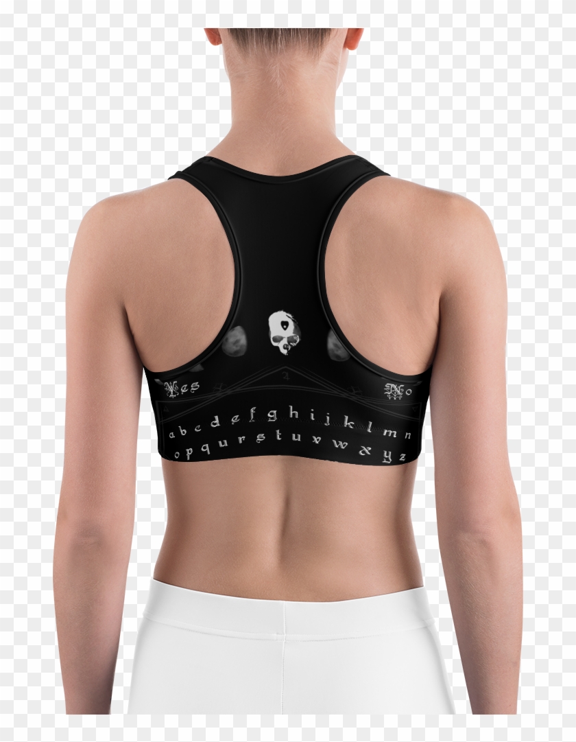Ouija Moon Board Sports Bra - Sports Bra Clipart