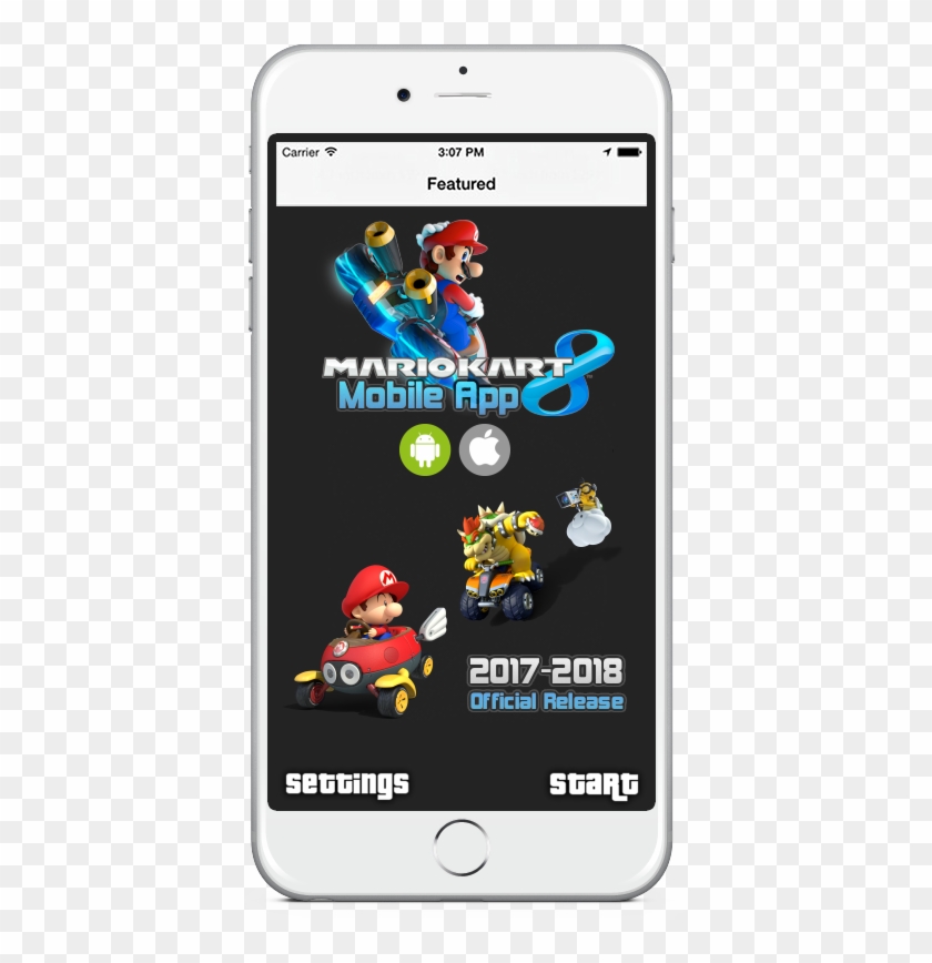 Get Mario Kart 8 On Android And Ios - Mario Kart 8 Android Clipart #902941