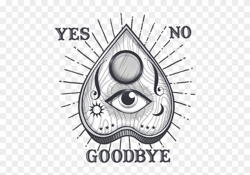 Bleed Area May Not Be Visible - Ouija Planchette Clipart