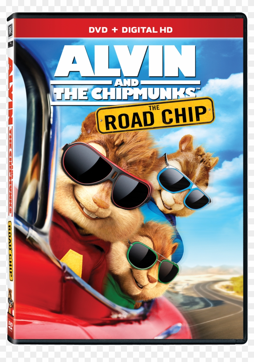 Ride Along With Alvin And The Chipmunks - Alvin And The Chipmunks The Road Chip Dvd Clipart #903121
