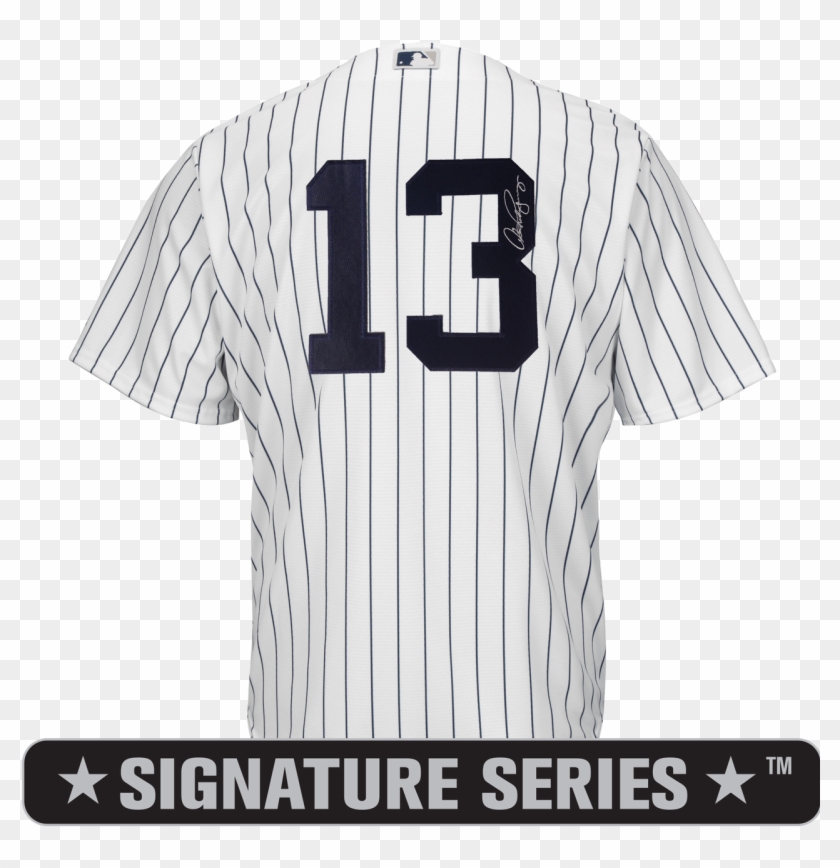 Alex Rodriguez Signature Series No Name Jersey Photo - Active Shirt Clipart
