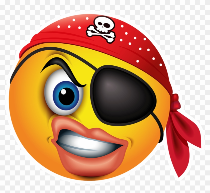 Facebook Pirate Emoji , Png Download Clipart