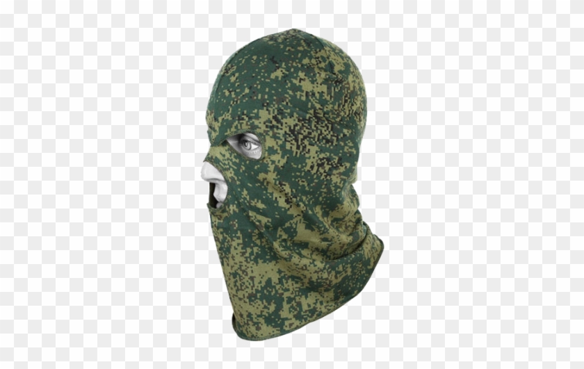 Face Mask Pattern - Camo Balaclava Clipart