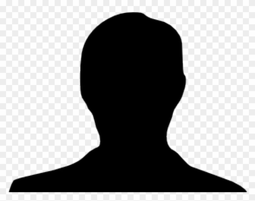 Silhouette Portrait Png - Silhouette Portrait De Face Clipart