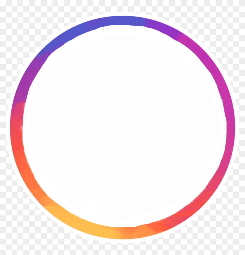 Instagram Sticker - Circle Clipart