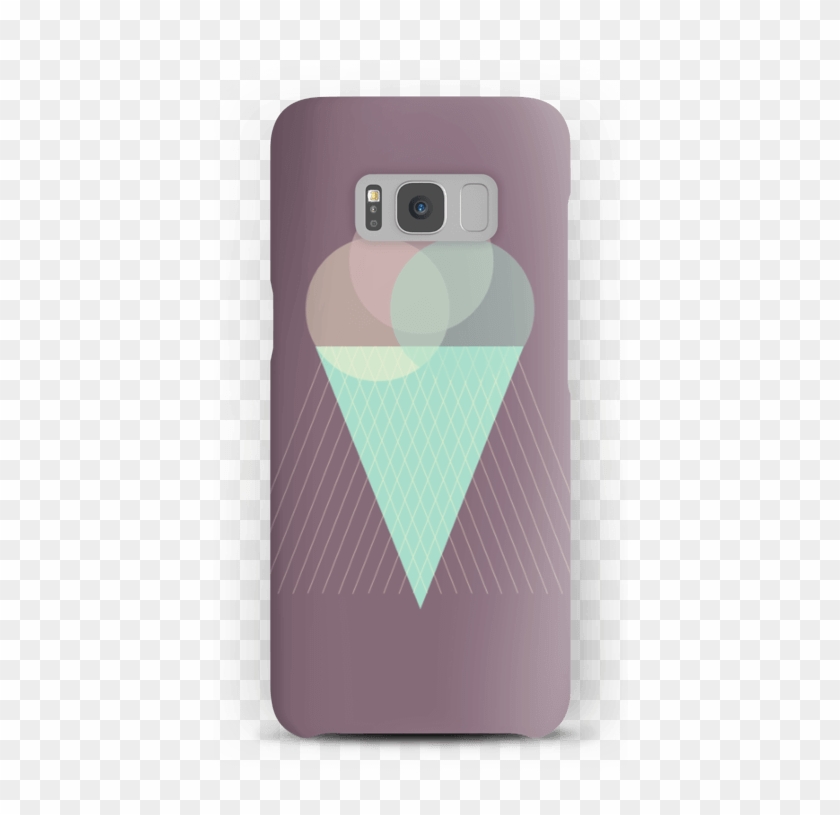 Purple Ice Cream Case Galaxy S8 - Ice Cream Cone Clipart #903847