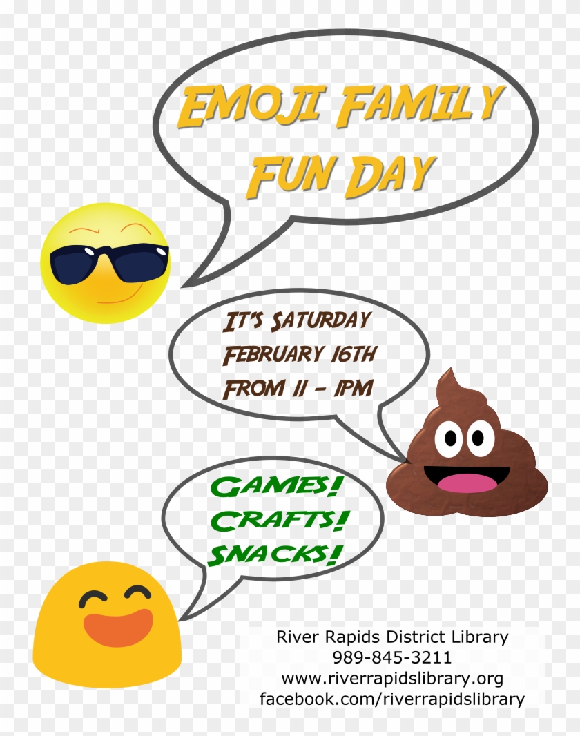 River Rapids District Library - Smiley Clipart