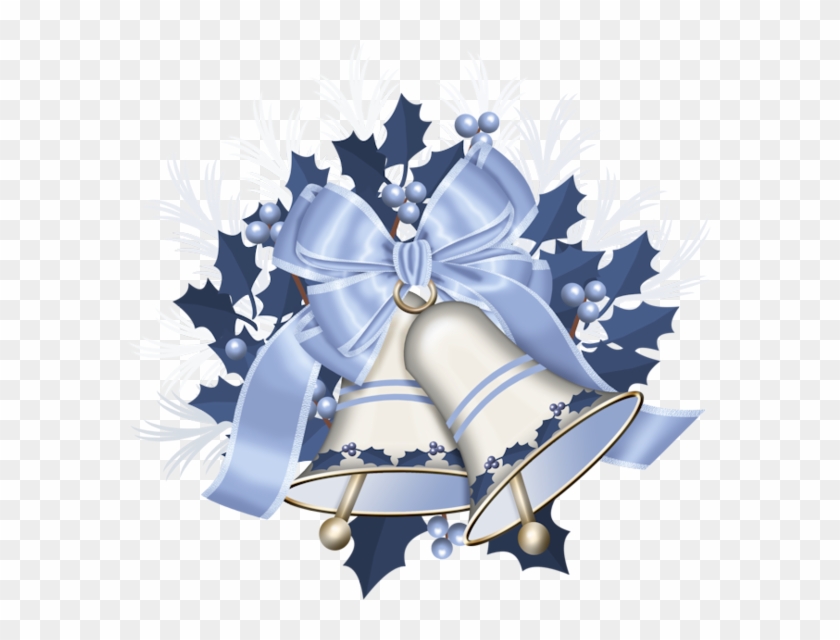 Silver Wedding Bells Png - Stroiki Świąteczne Boże Narodzenie Clipart