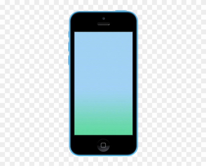 Iphone 5c Mock Up - Iphone Clipart