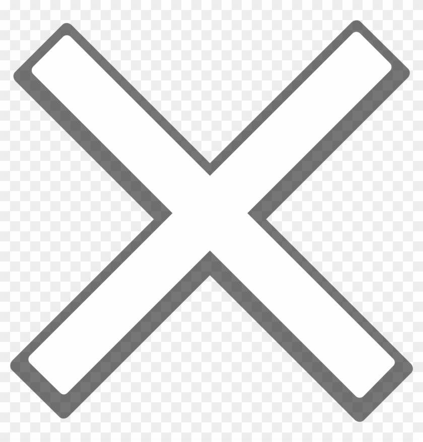 Close Icon Png - Stencil Clipart