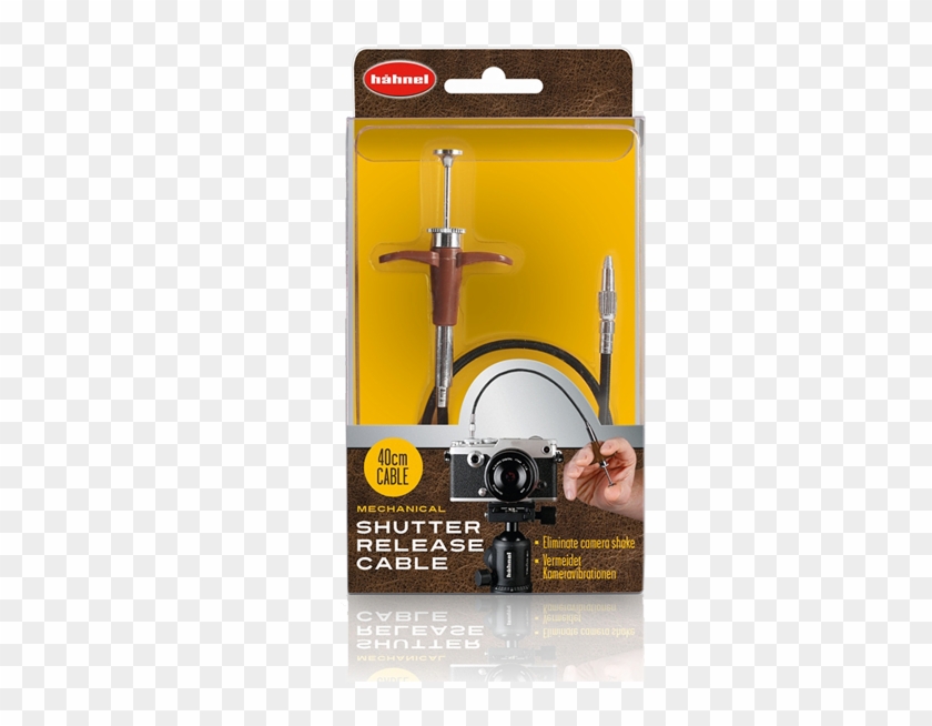 Hahnel Mechanical Shutter Release Cable - Cable Release Hähnel Mechanischer Drahtauslöser 40 Clipart #905506