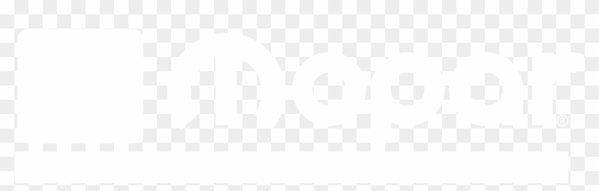 Mopar Logo Black And White - Circle Clipart