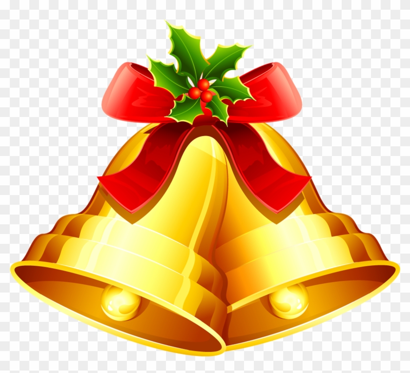 Christmas Bell Vector Png Clipart #905878