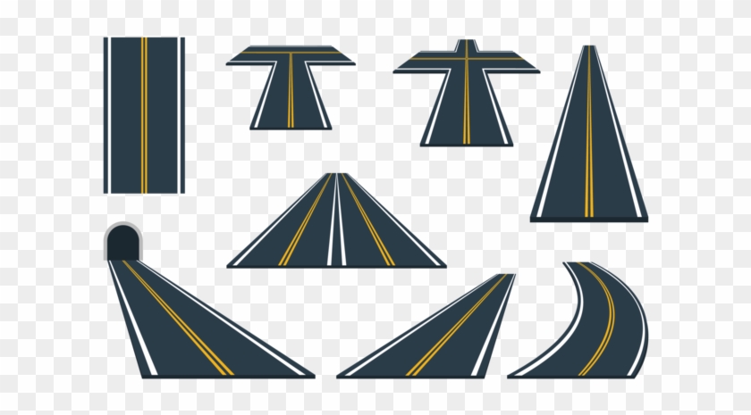 Highway Vectors - Triangle Clipart #906068