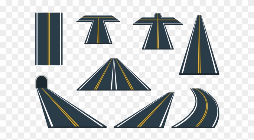 Highway Vectors - Triangle Clipart