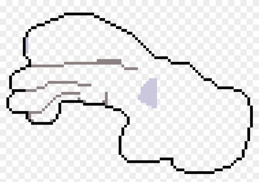 Master Hand - Lemon Pixel Art Clipart