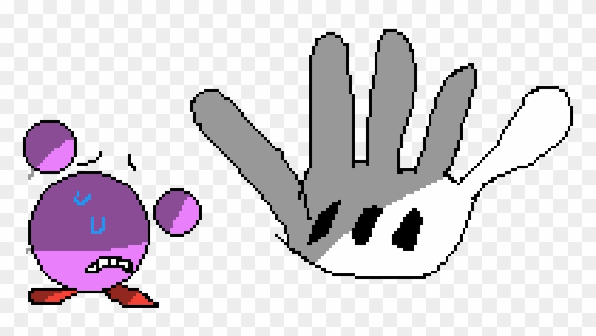 Master Hand Vs Kirby Clipart