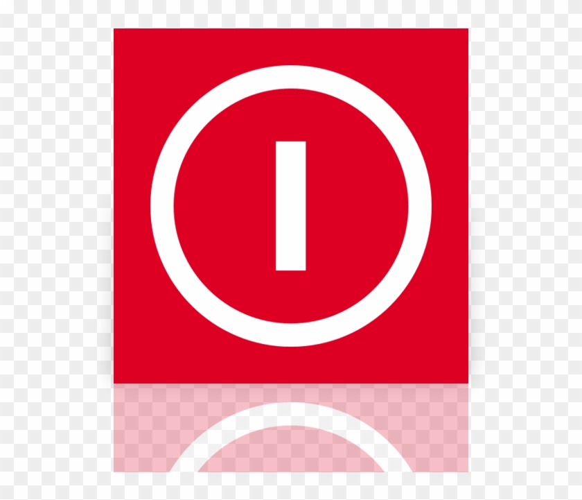 Mirror, Shut, Down, Power Icon - Circle Clipart