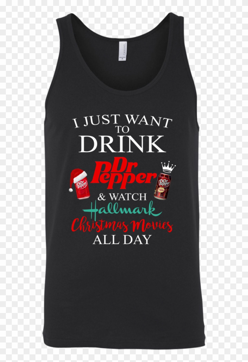 I Just Want To Drink Dr Pepper N Watch Hallmark Christmas - Asr Love Clipart