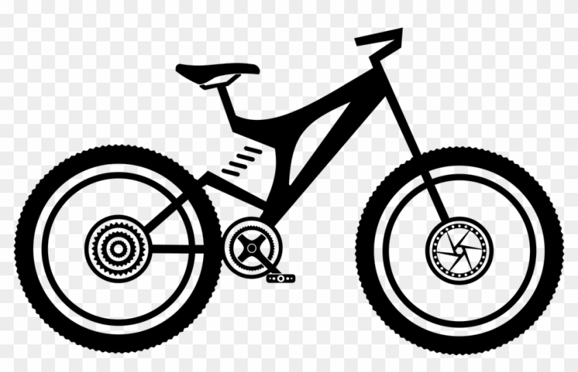 Mountain Bike Vector Png - E Bike Transparent Background Clipart #906448