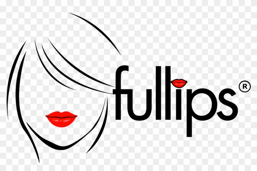 Lipstick Logo Png - Fullips Logo Clipart #906646