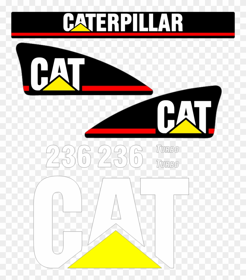 The Gallery For > Caterpillar Equipment Logo - Caterpillar Stickers Clipart #906671