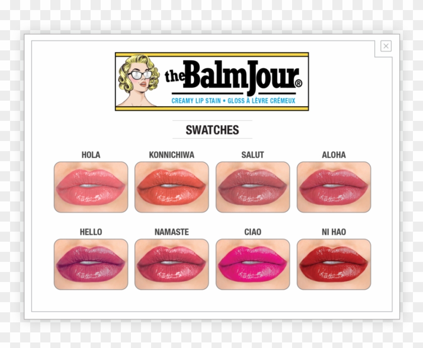 Thebalm Balmjour Creamy Lip Stain - Balm Jour Creamy Lip Stain Clipart #906755